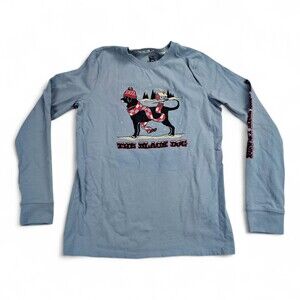 The Black Dog Men's Long-Sleeve Graphic Tee M